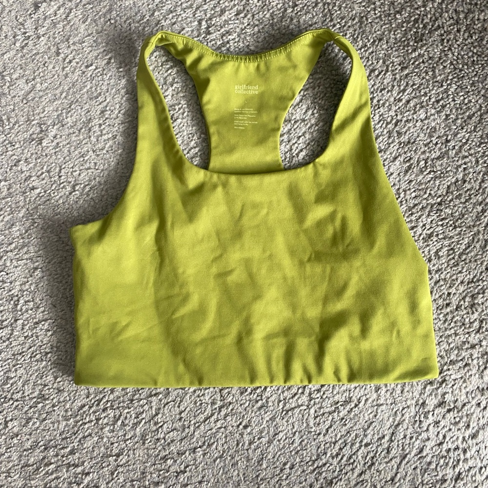 girlfriend collective Ivy Paloma Bra- size L